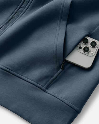 Midweight Tech Full Zip Hoodie