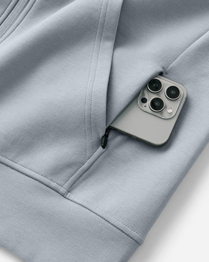 Midweight Tech Full Zip Hoodie